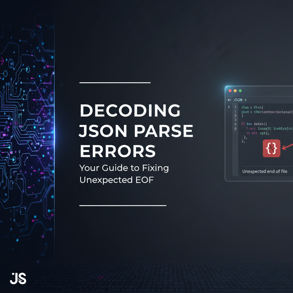 Decoding JSON Parse Errors: Your Guide to Fixing Unexpected EOF