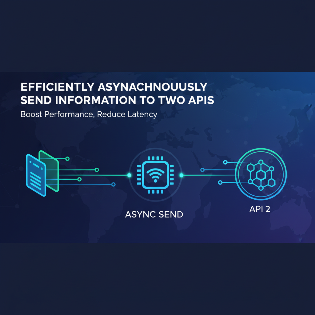 Efficiently Asynchronously Send Information to Two APIs