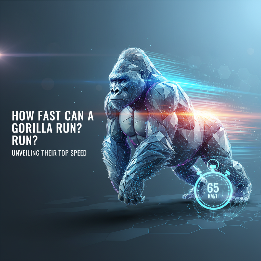 How Fast Can a Gorilla Run? Unveiling Their Top Speed