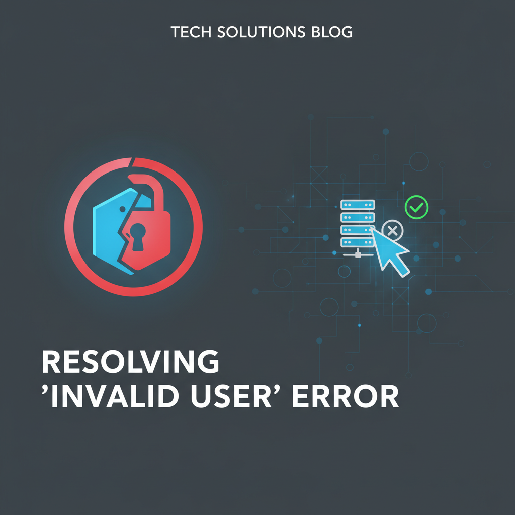 Resolving 'Invalid User Associated with This Key' Error