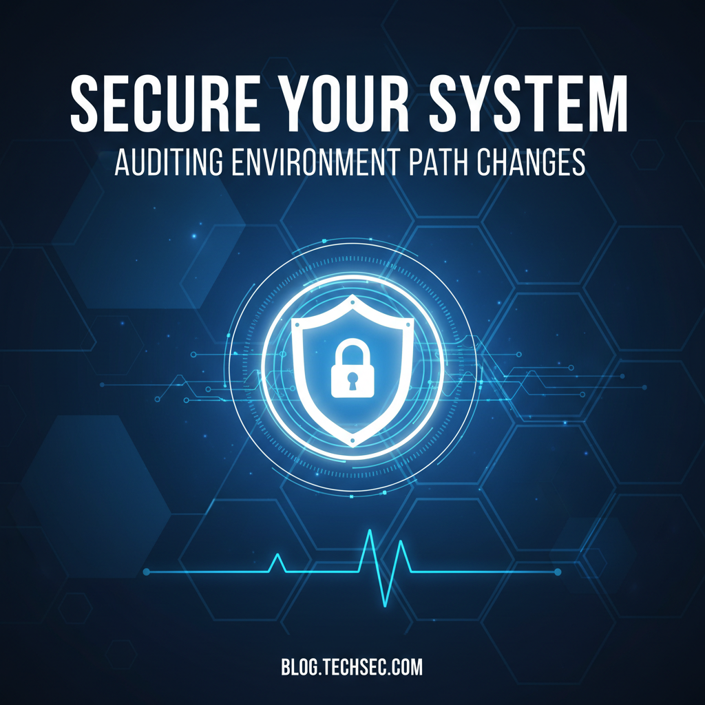 Secure Your System: Auditing Environment Path Changes