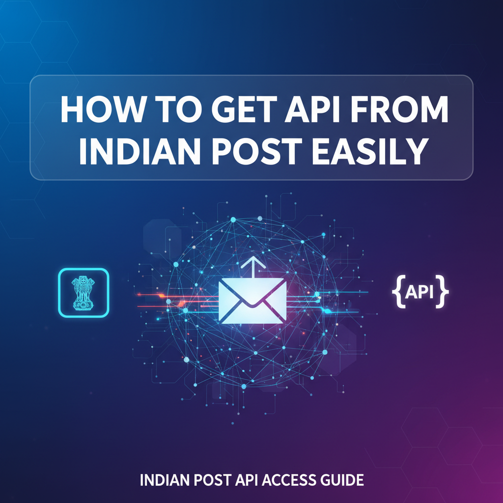 How to Get API from Indian Post Easily