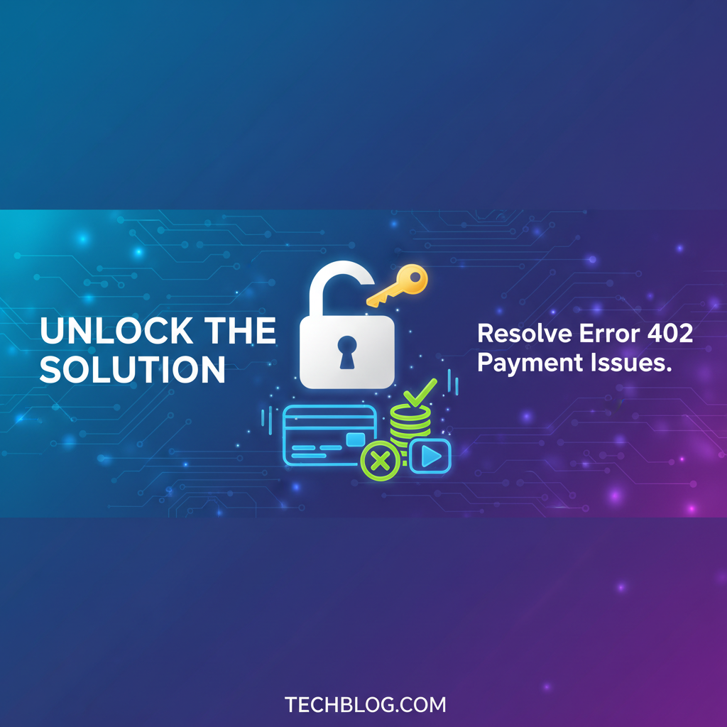 Unlock the Solution: Resolve Error 402 Payment Issues