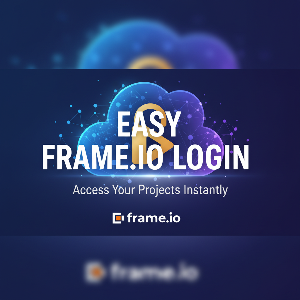Easy Frame.io Login: Access Your Projects Instantly