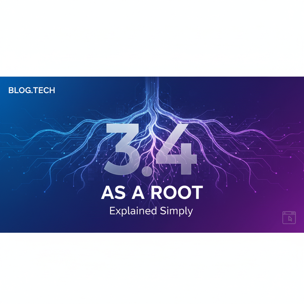 Mastering 3.4 as a Root: Explained Simply