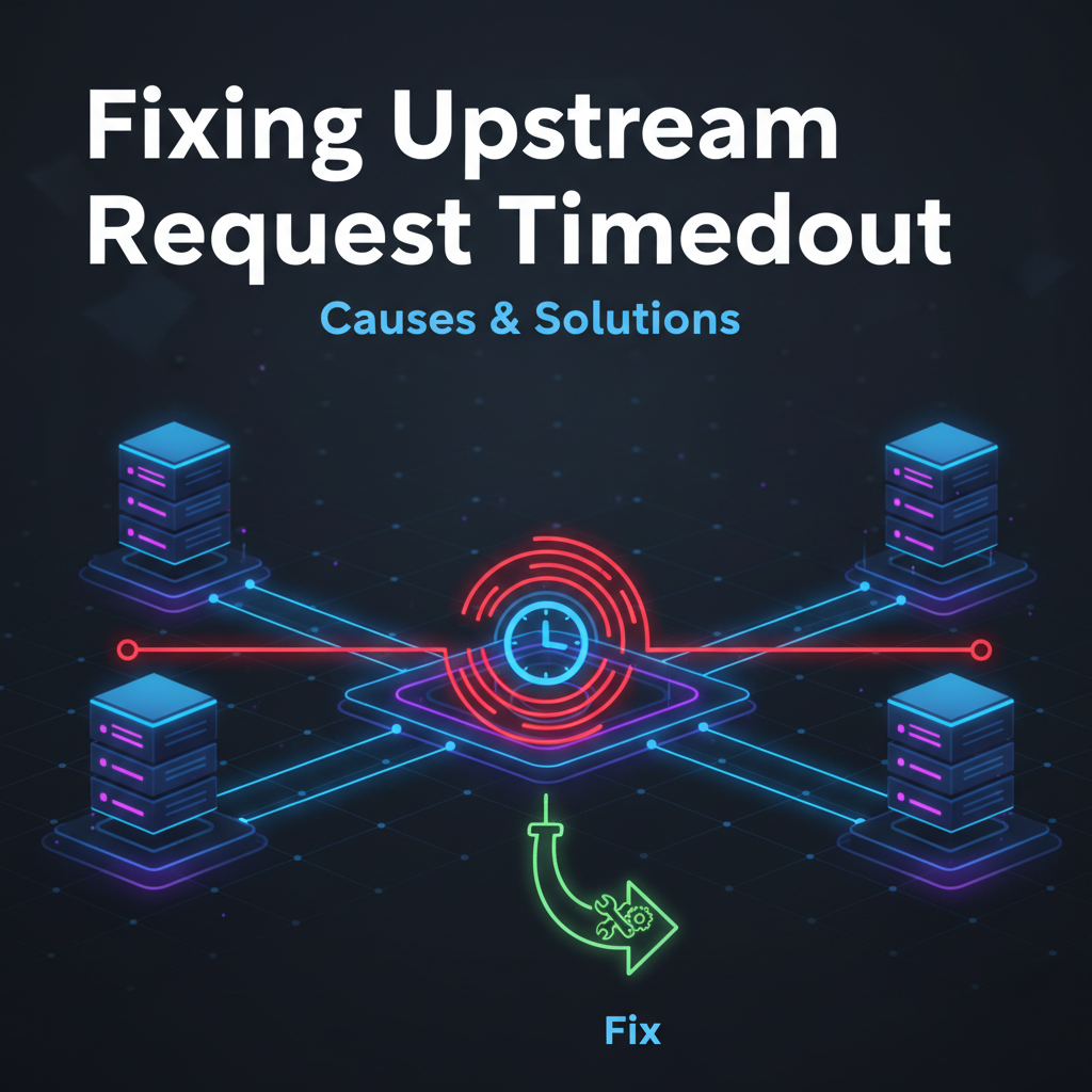 Fixing Upstream Request Timeout: Causes & Solutions