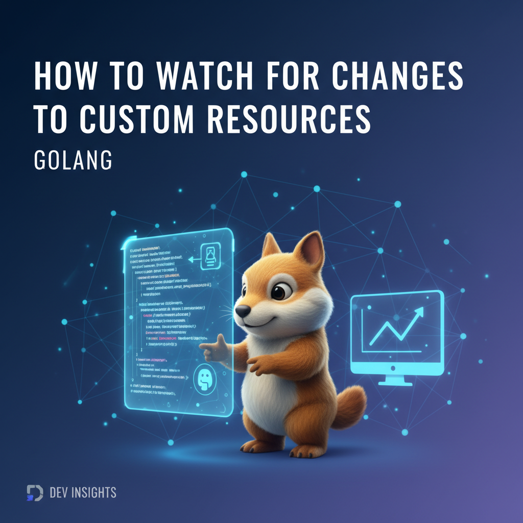 How to Watch for Changes to Custom Resources Golang