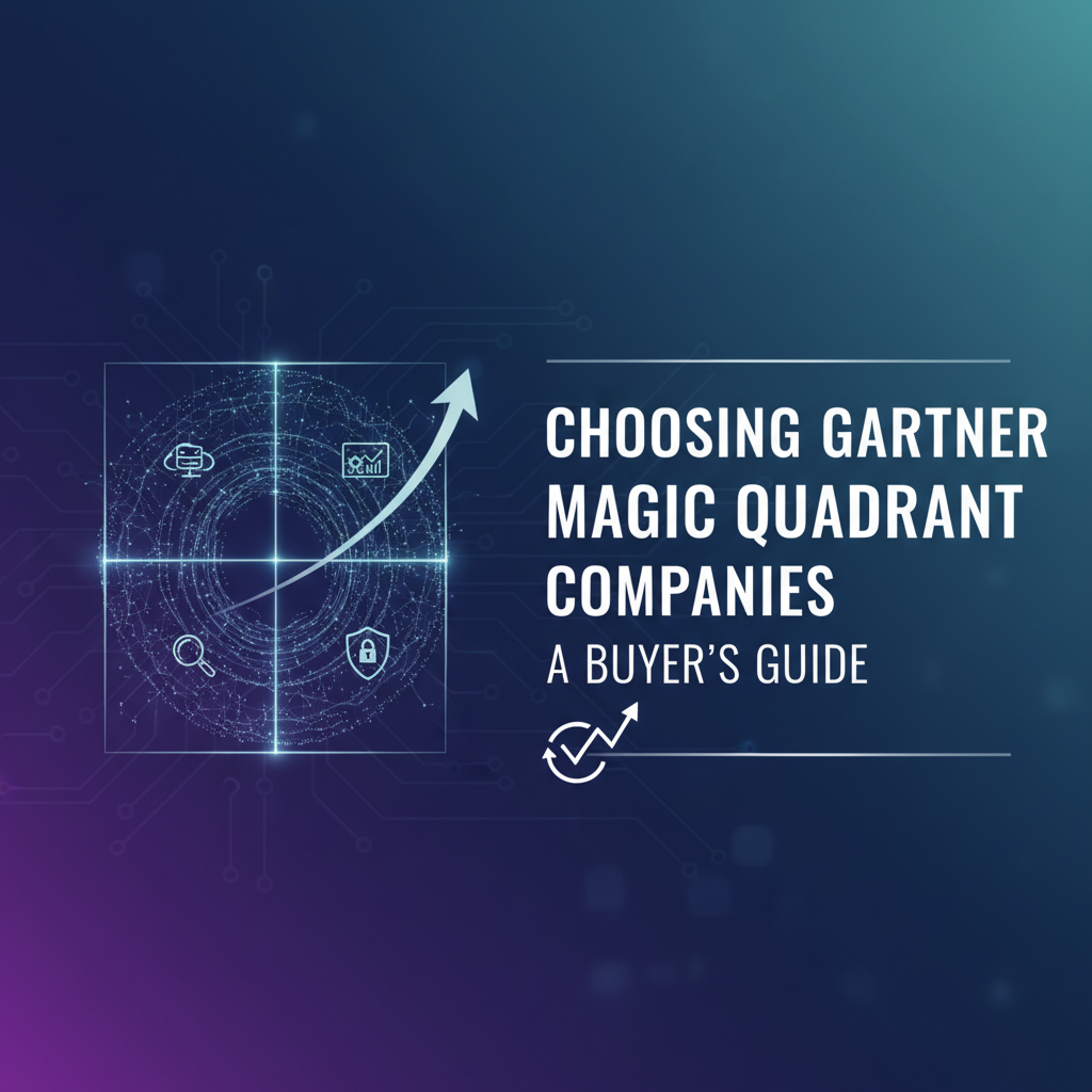 Choosing Gartner Magic Quadrant Companies: A Buyer's Guide