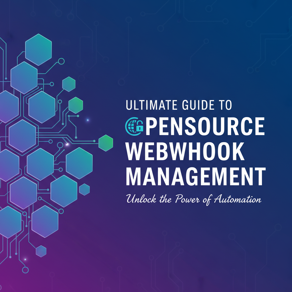 Ultimate Guide to Opensource Webhook Management