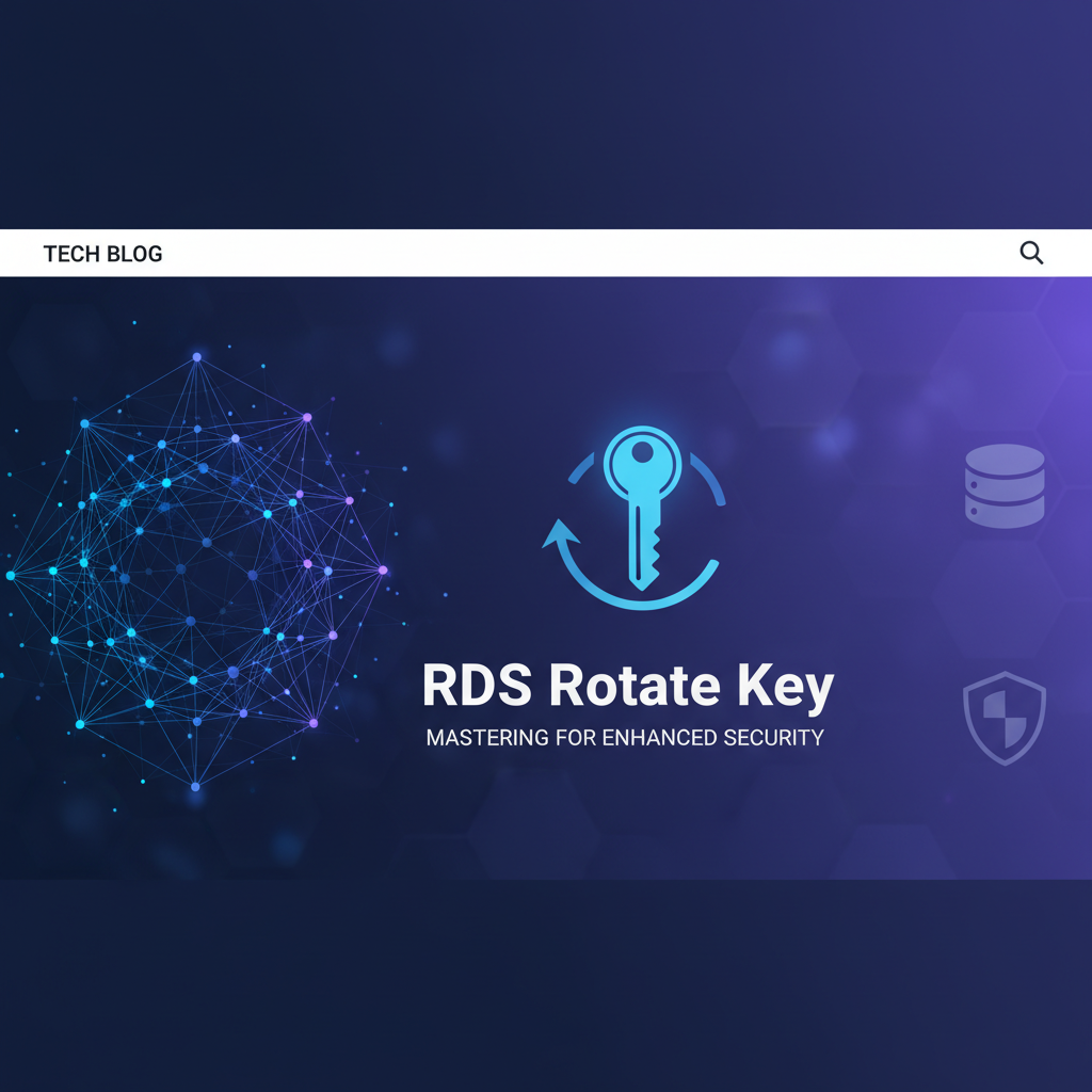 Mastering RDS Rotate Key for Enhanced Security