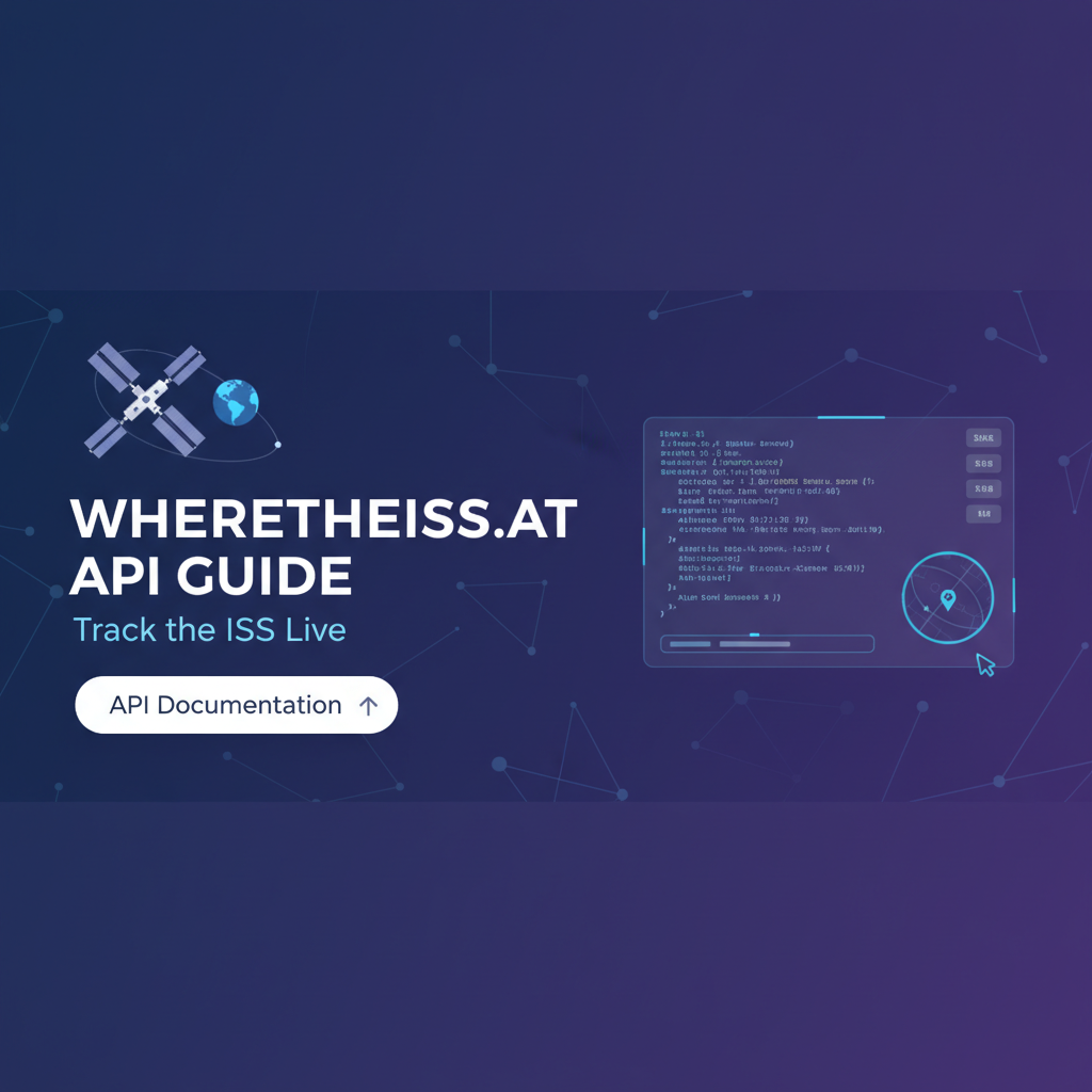wheretheiss.at API Guide: Track the ISS Live