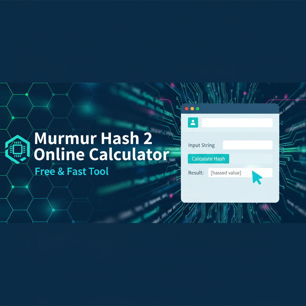 Murmur Hash 2 Online Calculator: Free & Fast Tool