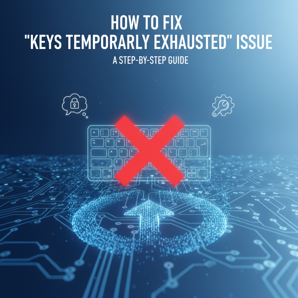 How to Fix 'Keys Temporarily Exhausted' Issue