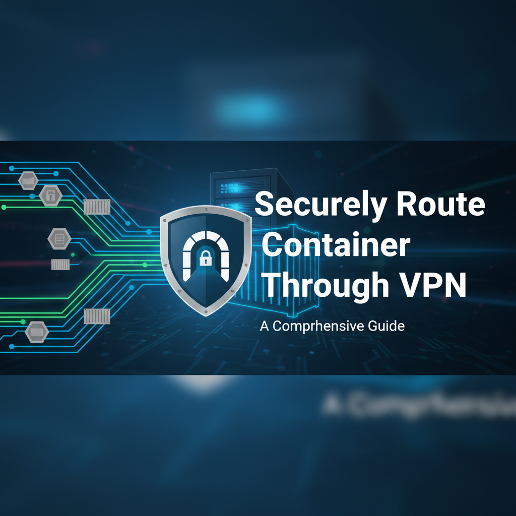 Securely Route Container Through VPN: A Comprehensive Guide