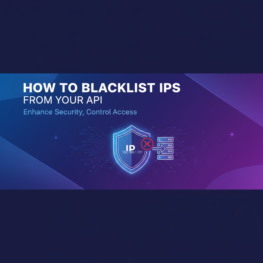 How to Blacklist IPs from Your API