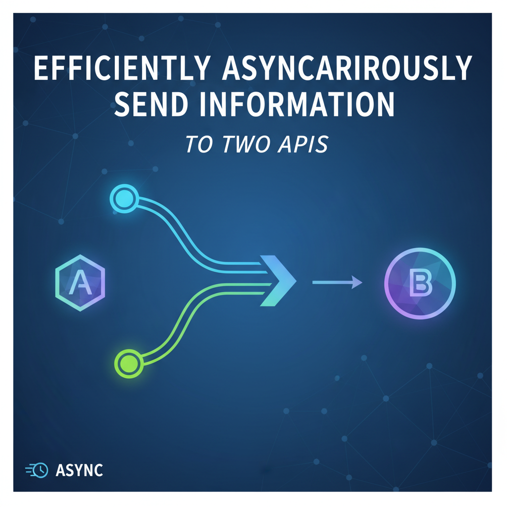 Efficiently Asynchronously Send Information to Two APIs