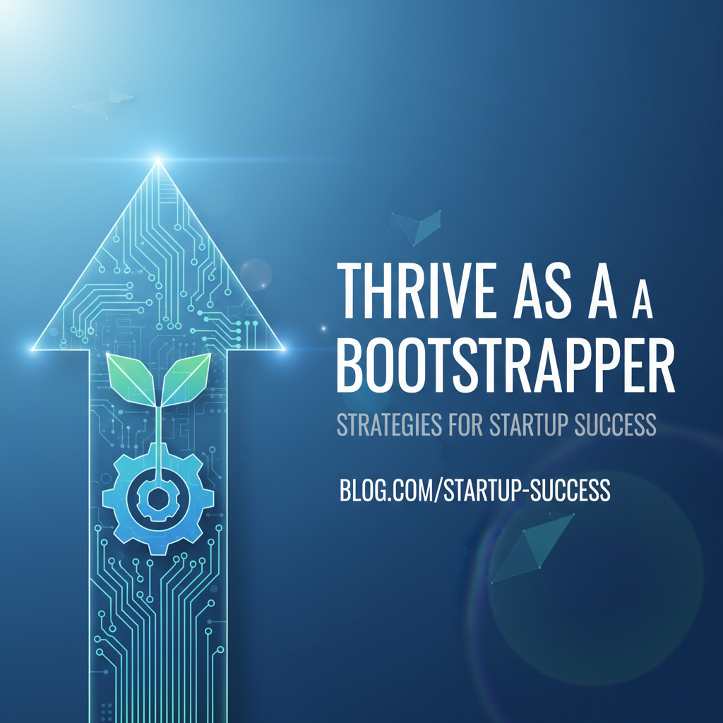 Thrive as a Bootstrapper: Strategies for Startup Success