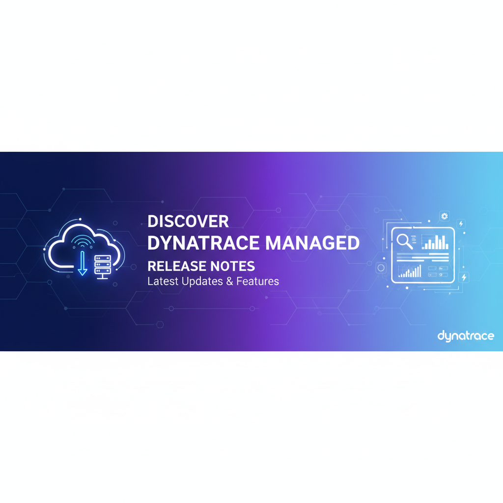 Discover Dynatrace Managed Release Notes: Latest Updates & Features