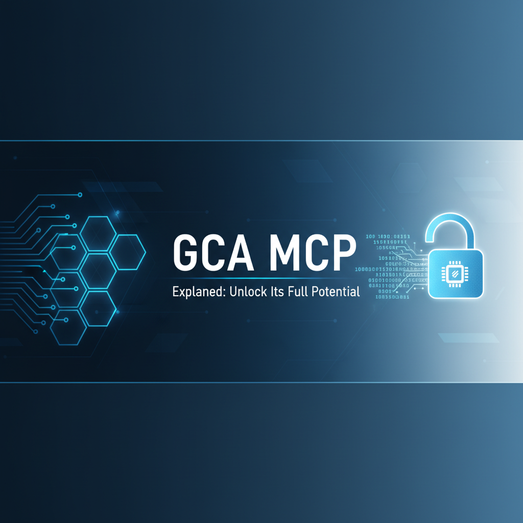 GCA MCP Explained: Unlock Its Full Potential