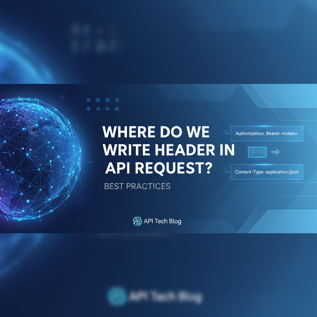 Where Do We Write Header in API Request: Best Practices