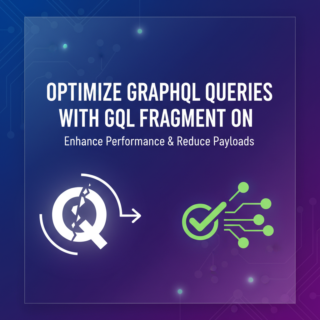 Optimize GraphQL Queries with GQL Fragment On