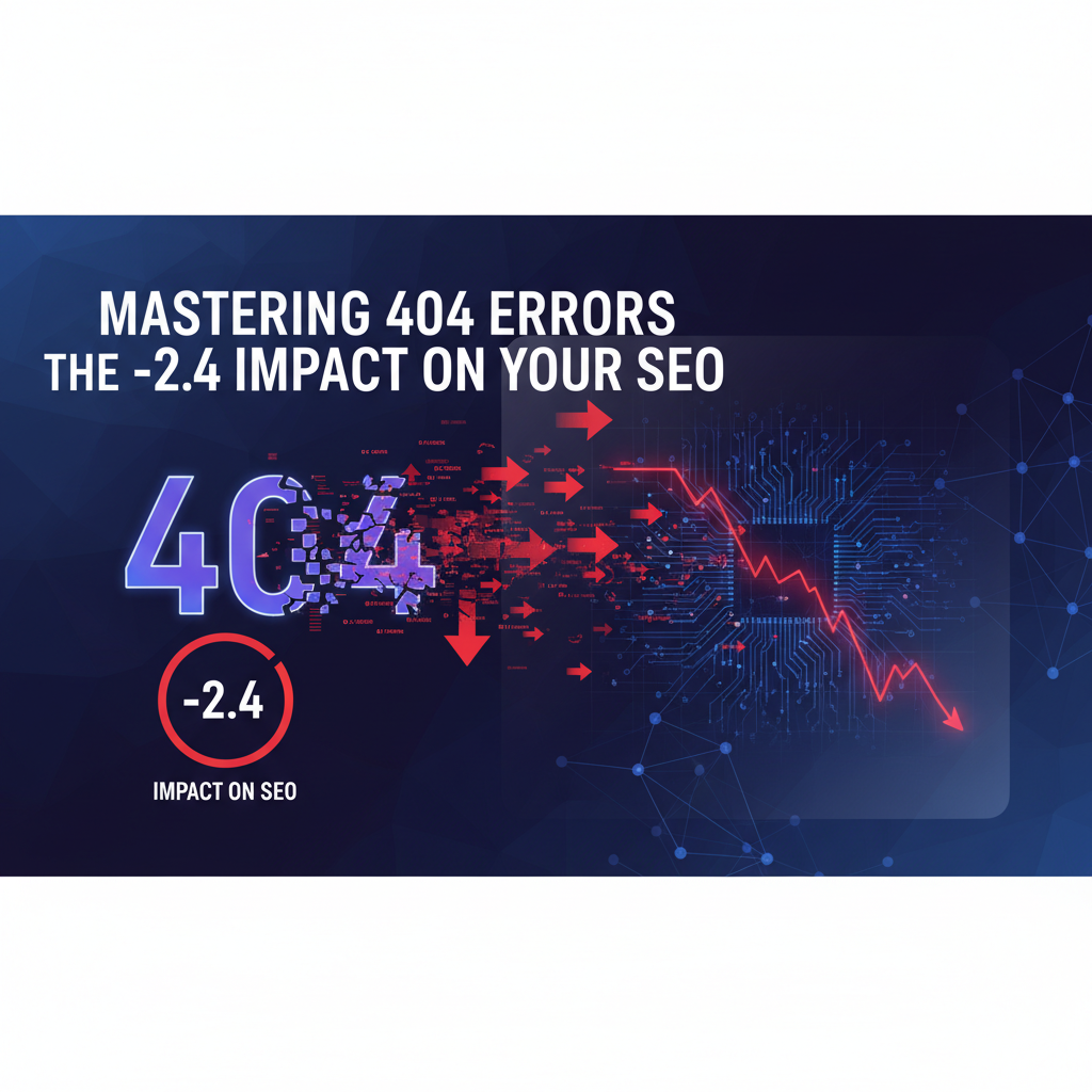 Mastering 404 Errors: The -2.4 Impact on Your SEO