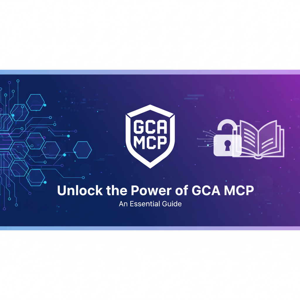Unlock the Power of GCA MCP: An Essential Guide