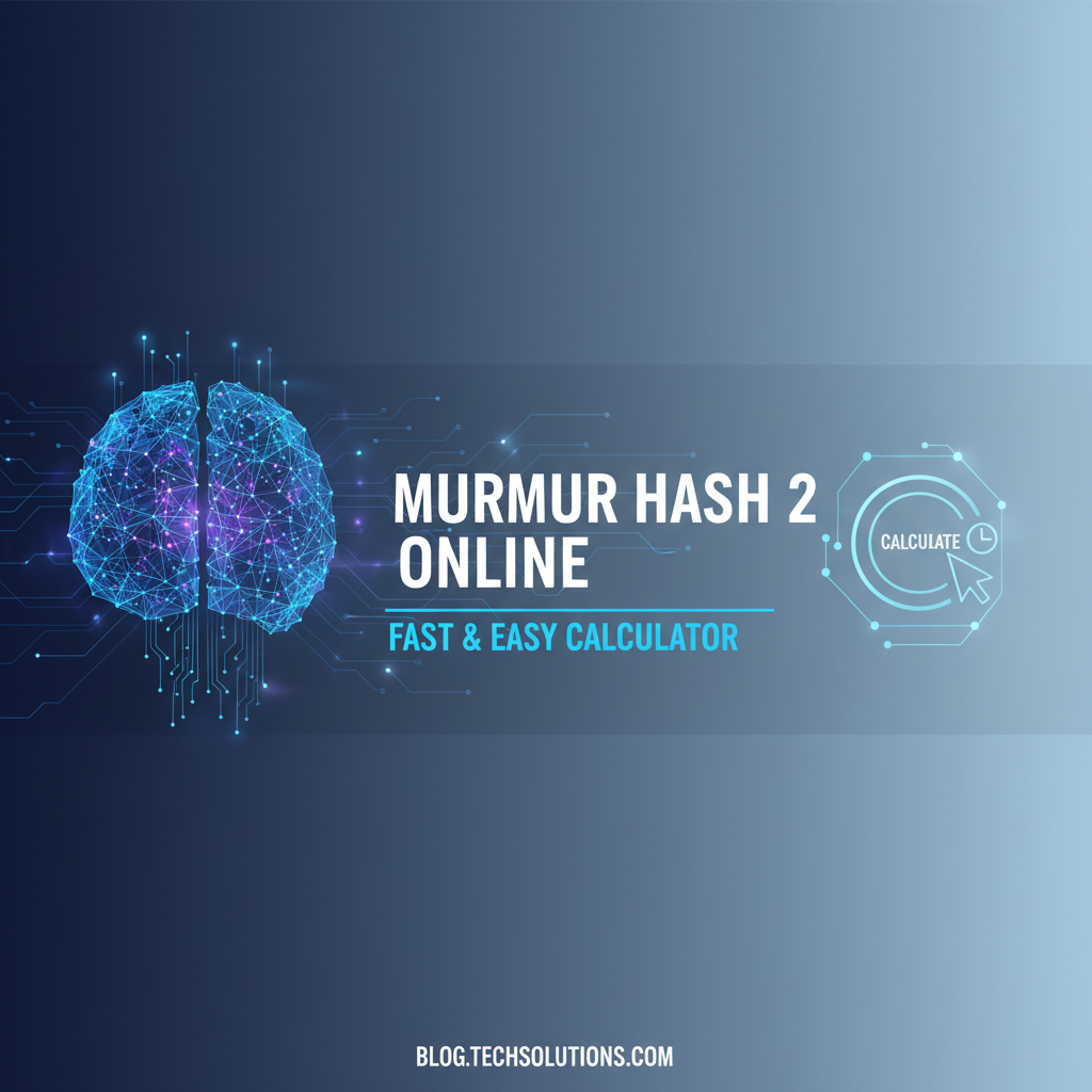 Murmur Hash 2 Online: Fast & Easy Calculator