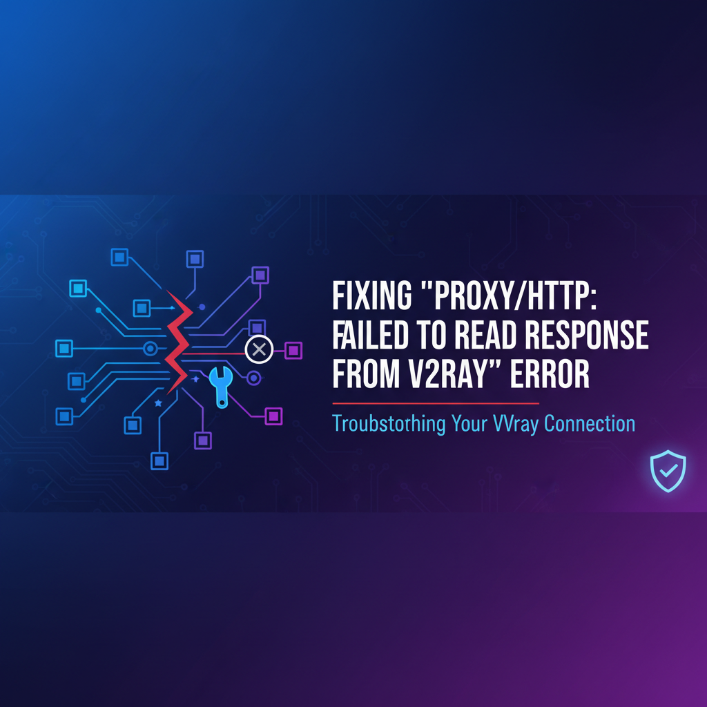 Fixing 'proxy/http: failed to read response from v2ray' Error