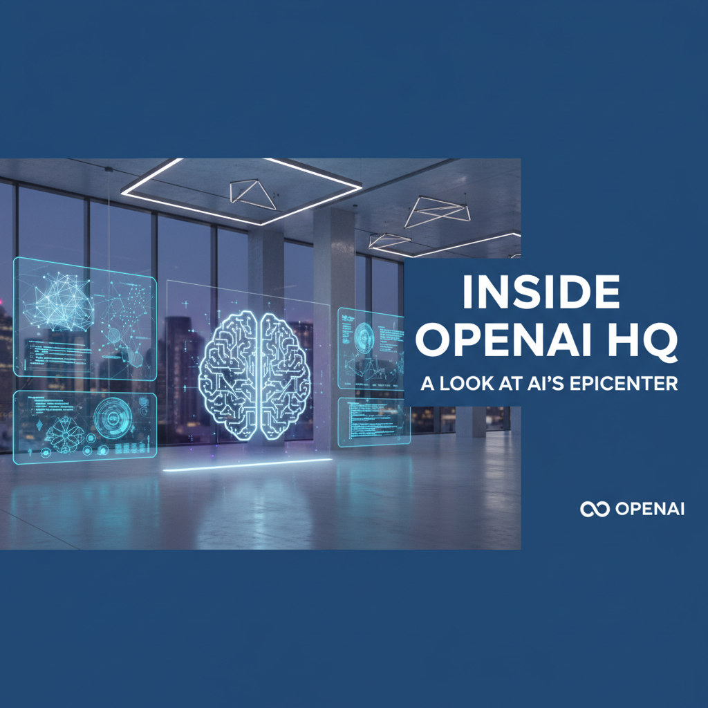 Inside OpenAI HQ: A Look at AI's Epicenter