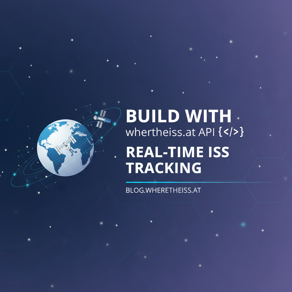 Build with wheretheiss.at API: Real-time ISS Tracking