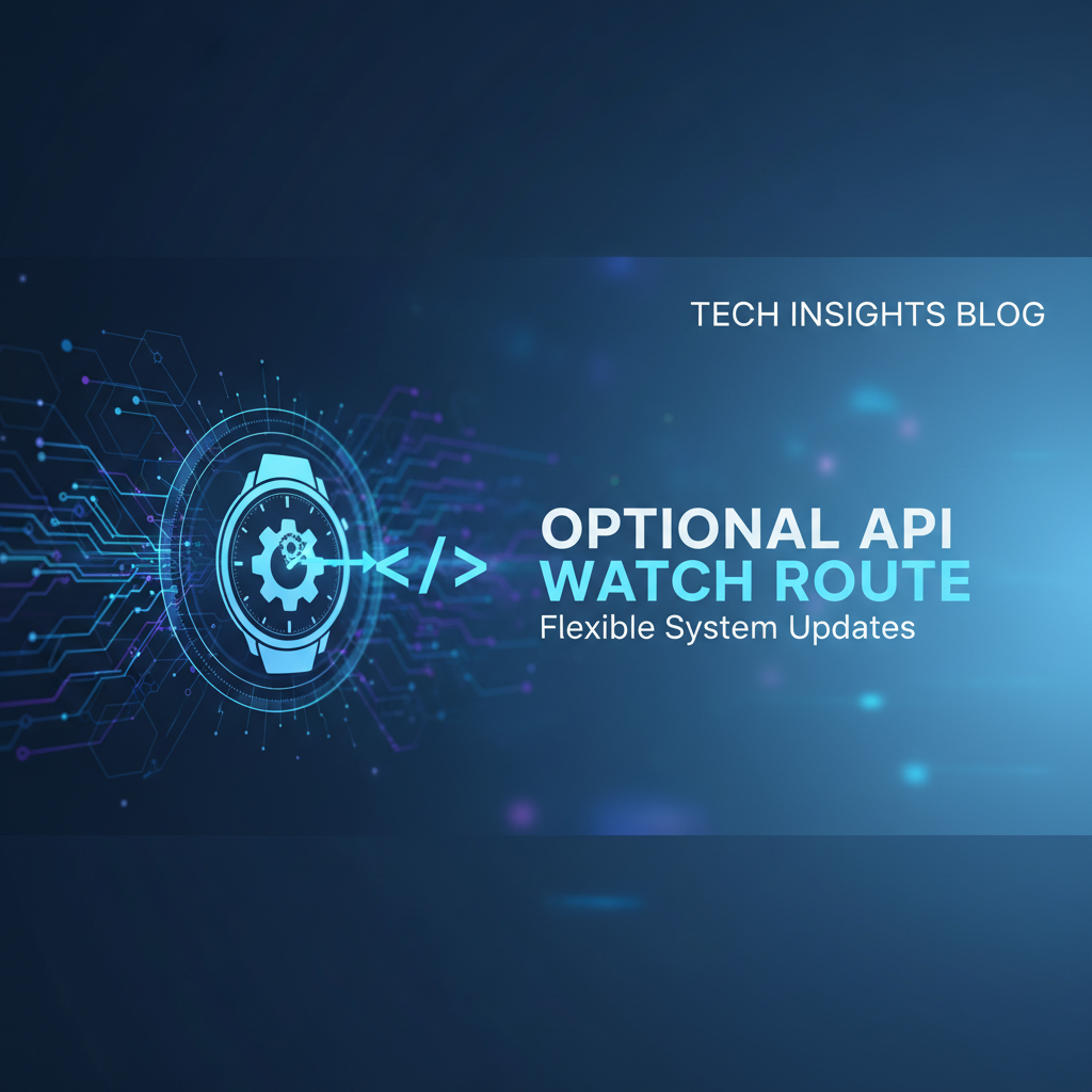 Optional API Watch Route: Flexible System Updates