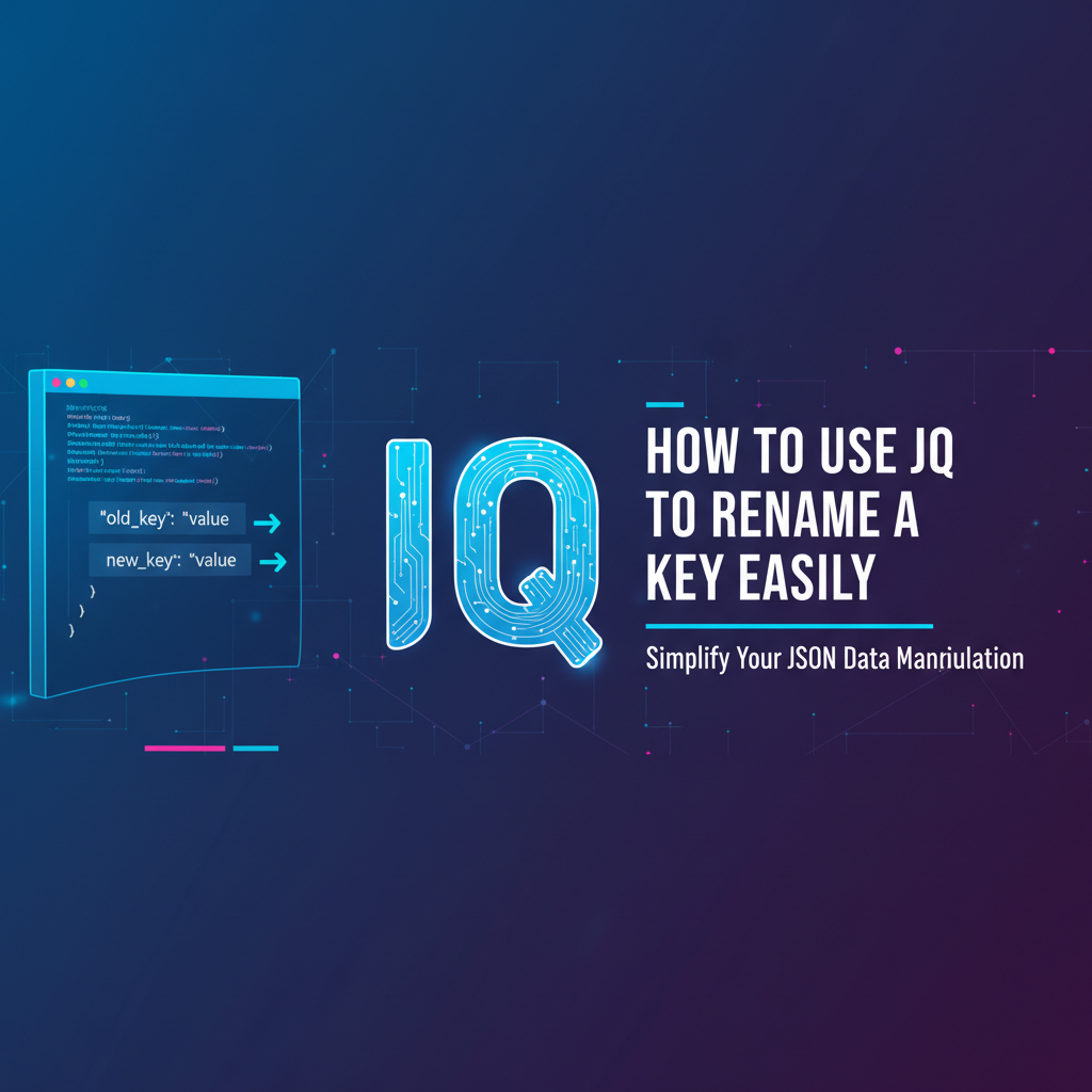 How to Use JQ to Rename a Key Easily