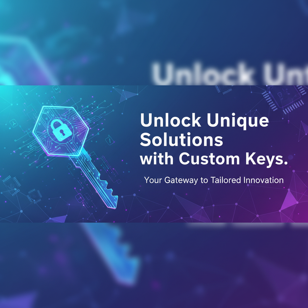 Unlock Unique Solutions with Custom Keys