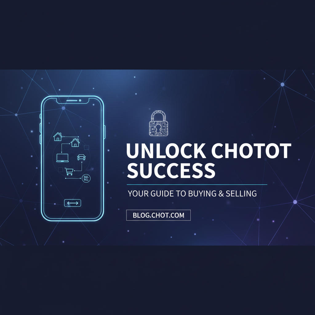 Unlock Chotot Success: Your Guide to Buying & Selling