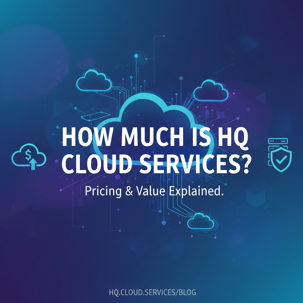 How Much is HQ Cloud Services? Pricing & Value Explained.