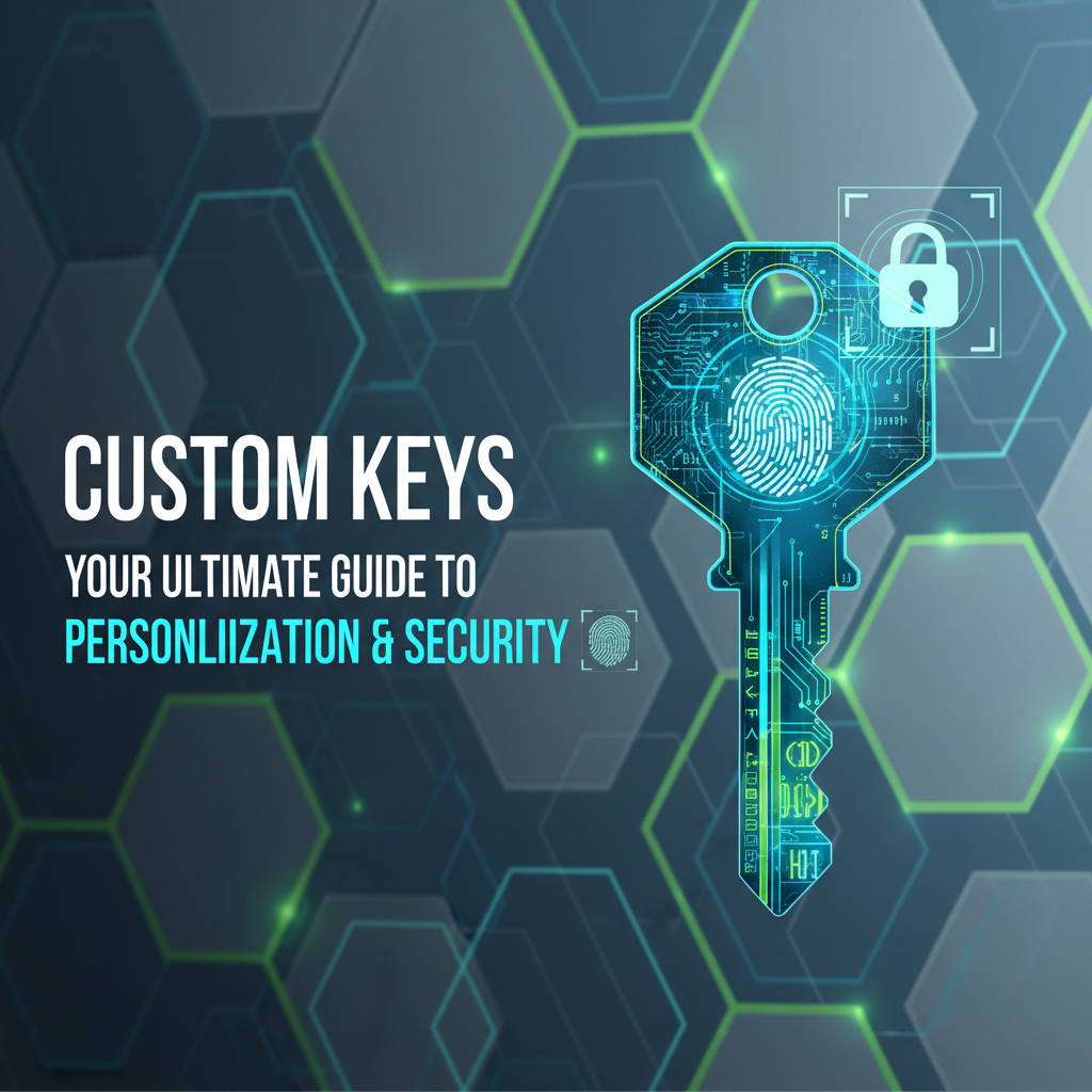 Custom Keys: Your Ultimate Guide to Personalization & Security