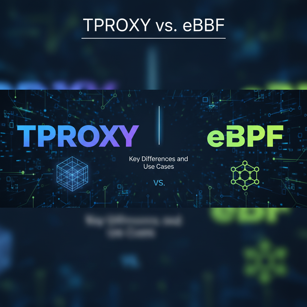 TPROXY vs. eBPF: Key Differences and Use Cases
