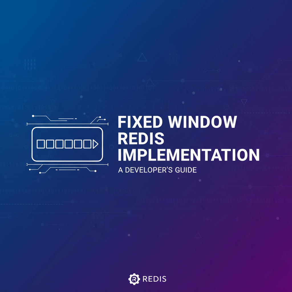 Fixed Window Redis Implementation: A Developer's Guide