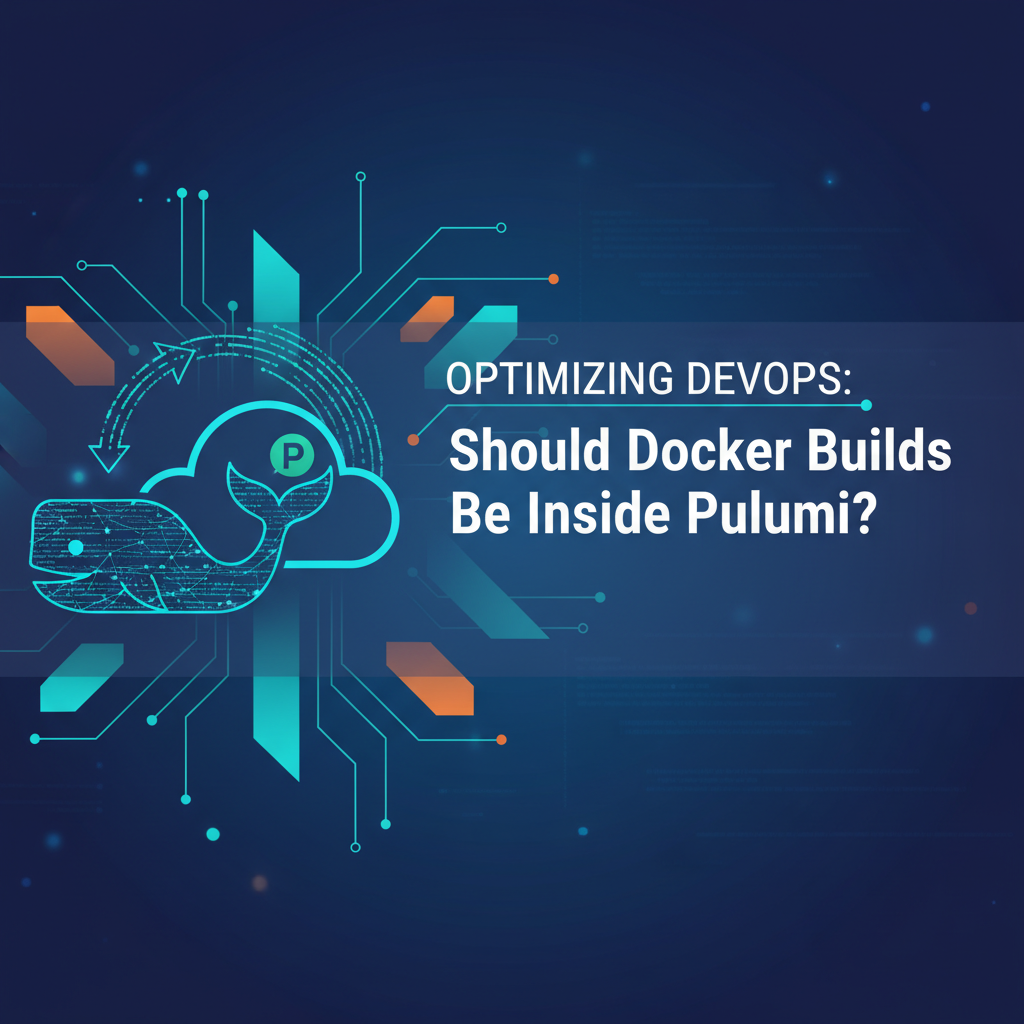 Optimizing DevOps: Should Docker Builds Be Inside Pulumi?