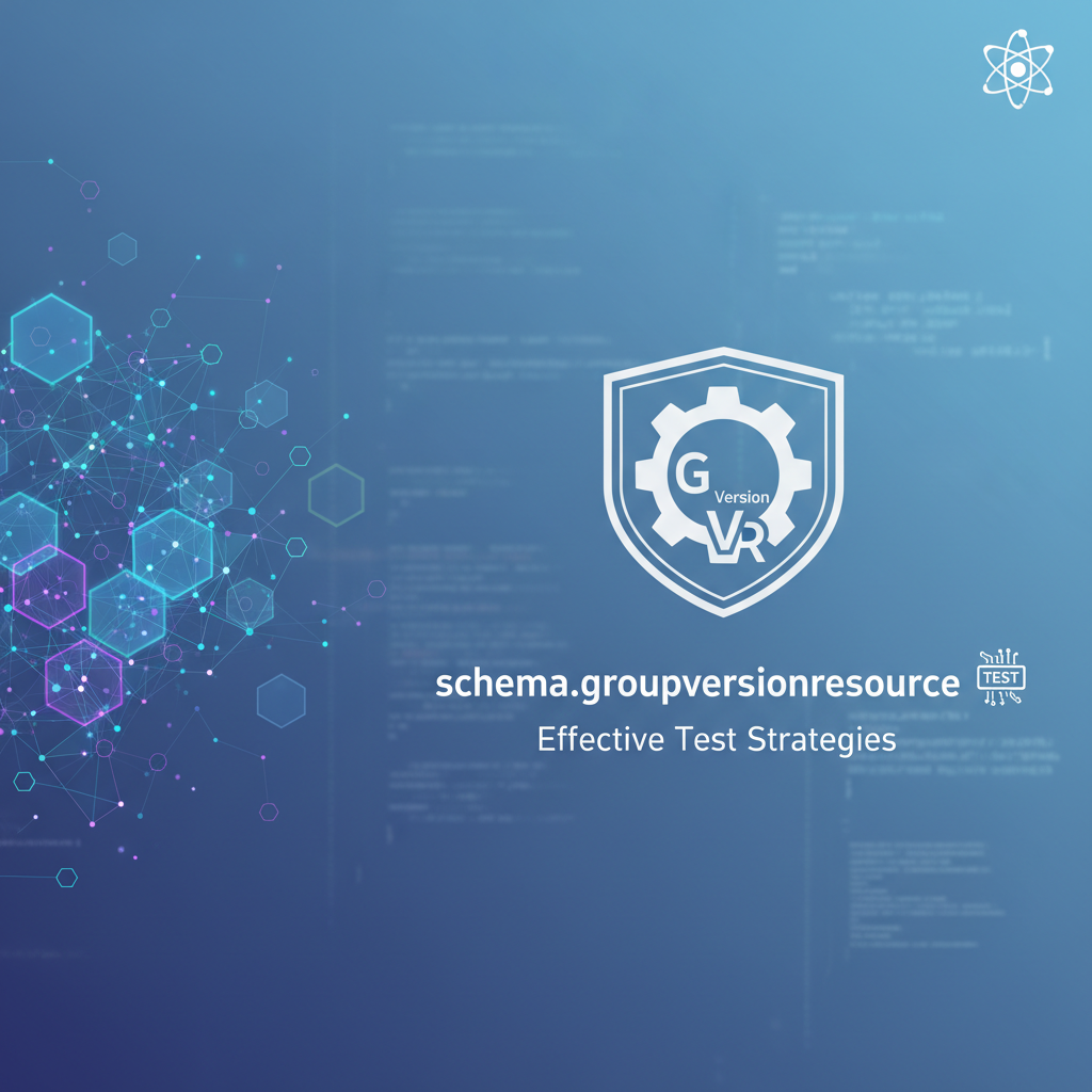 Effective `schema.groupversionresource` Test Strategies