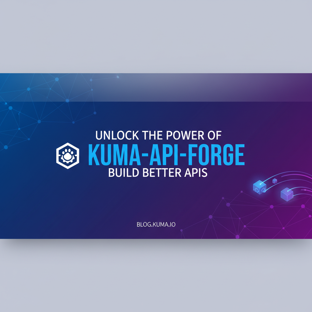 Unlock the Power of Kuma-API-Forge: Build Better APIs