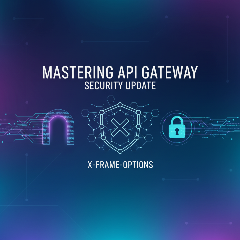 Mastering API Gateway X-Frame-Options Update for Security