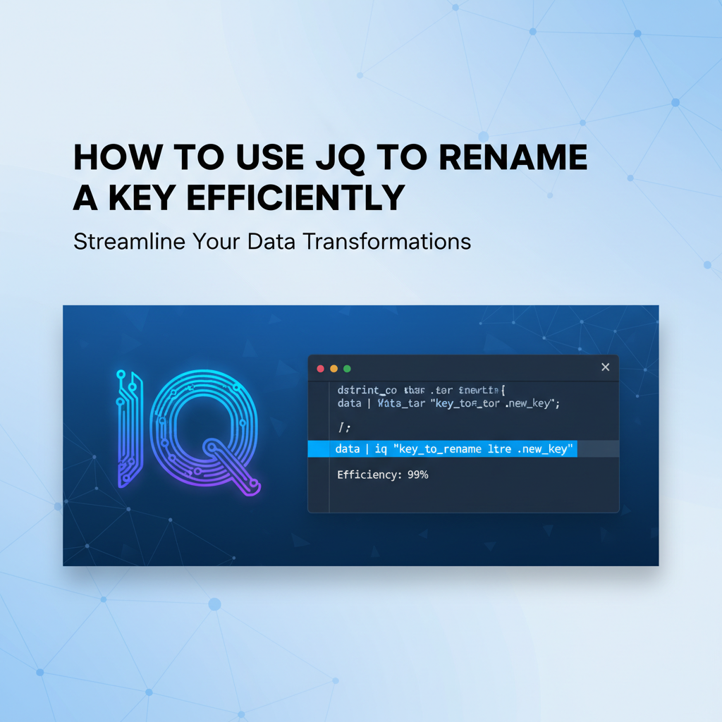 How to Use JQ to Rename a Key Efficiently