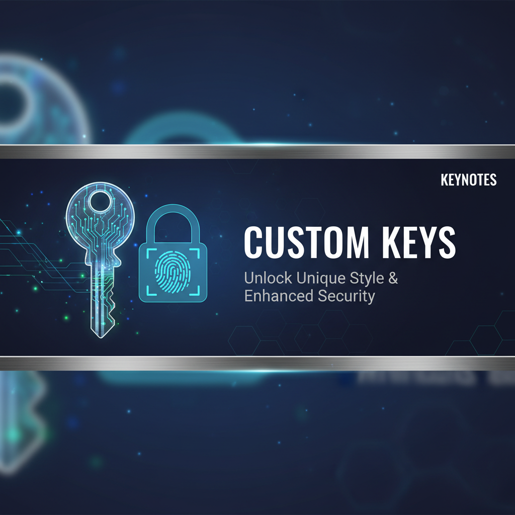 Custom Keys: Unlock Unique Style & Enhanced Security