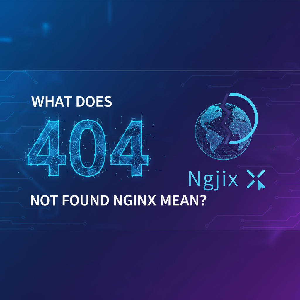 What Does 404 Not Found Nginx Mean?