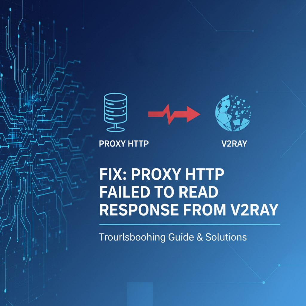 Fix: Proxy HTTP Failed to Read Response from V2Ray