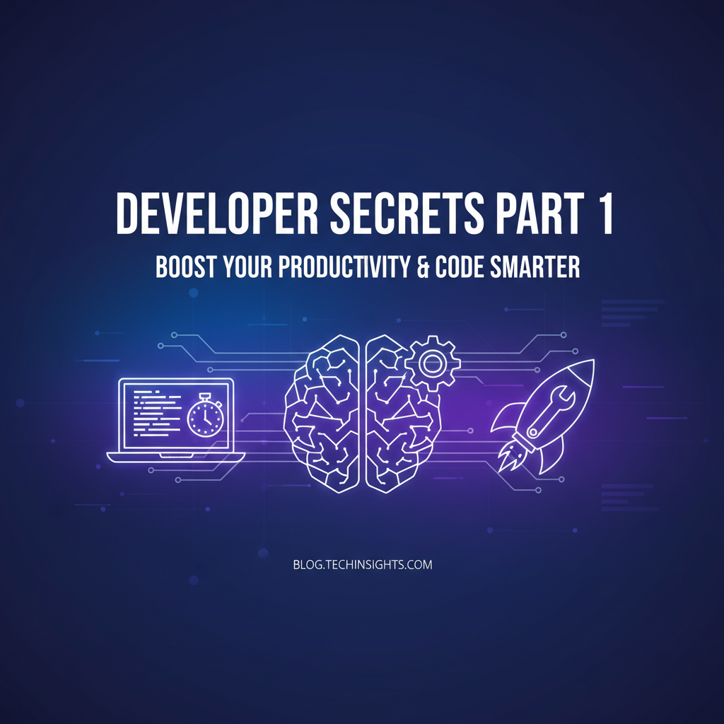 Developer Secrets Part 1: Boost Your Productivity & Code Smarter