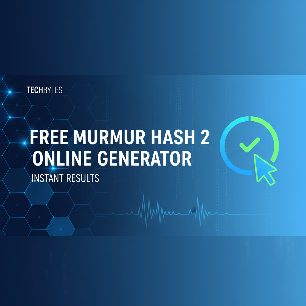 Free Murmur Hash 2 Online Generator: Instant Results