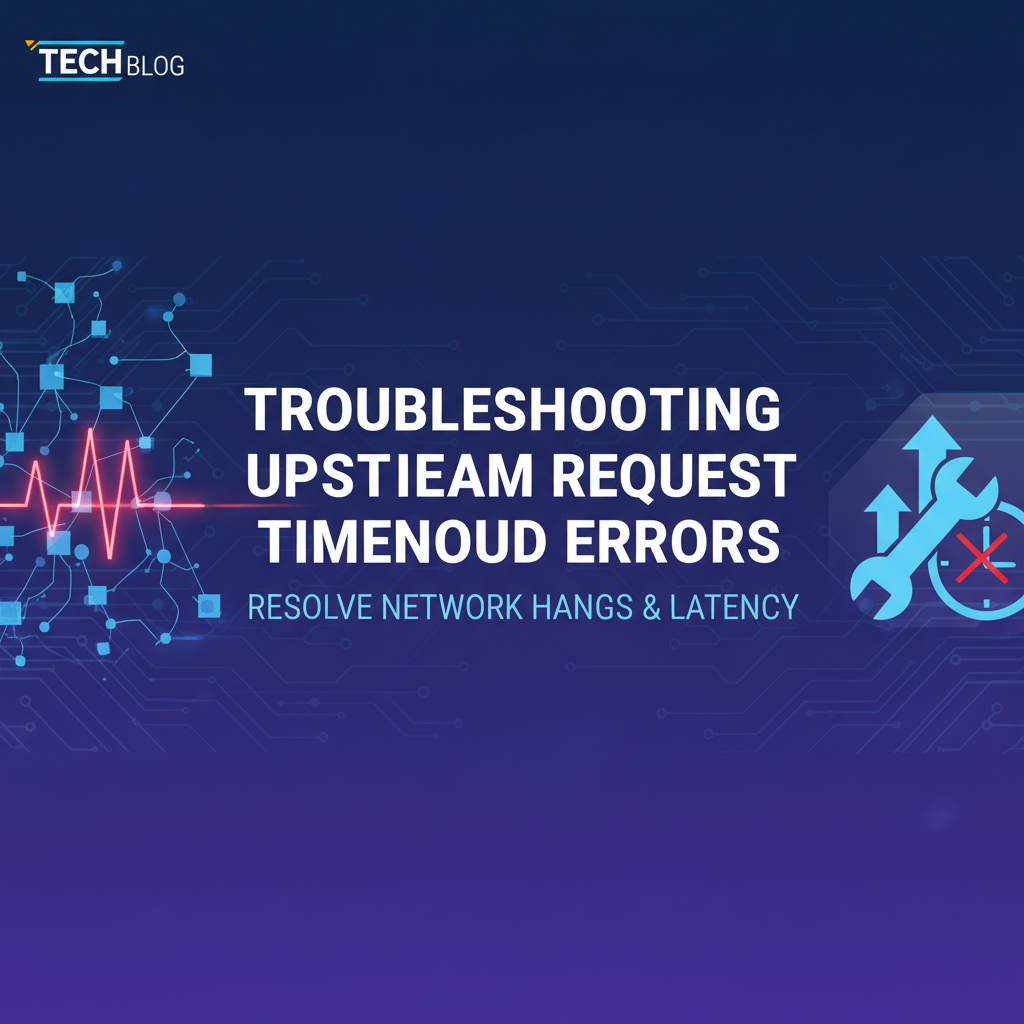 Troubleshooting Upstream Request Timeout Errors